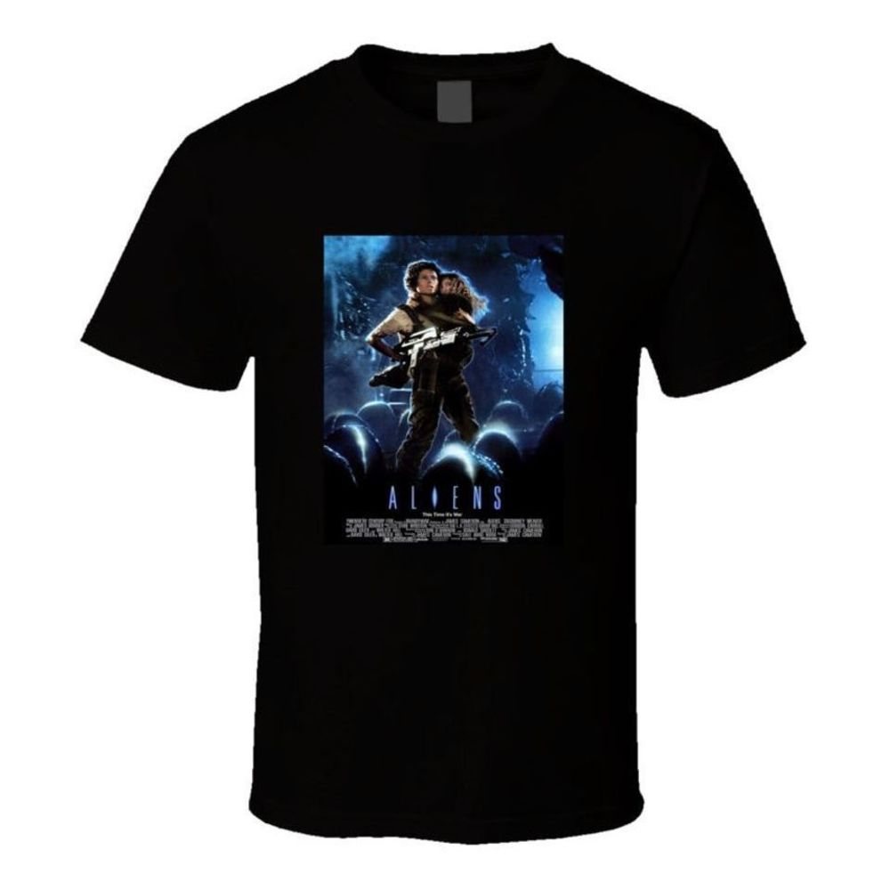 Aliens Movie Tee Classic Scifi Movies T Shirt